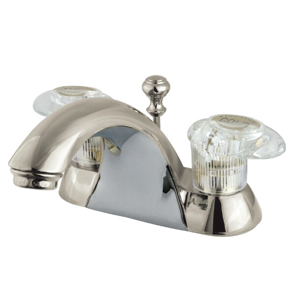 Kingston Brass 4" Centerset Bathroom Faucet, Brushed Nickel KB2158 - main
